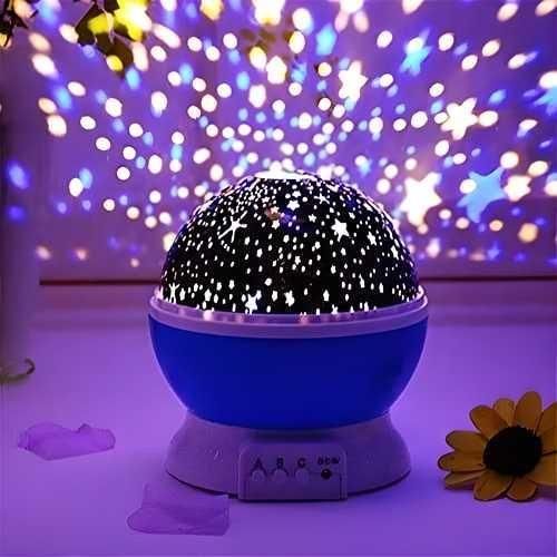 Star Master Rotating 360 Degree Moon Night Light (Random)