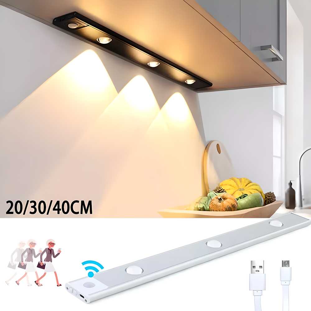 Led Pir Motion Sensor Cabinet With Usb Rechargeble